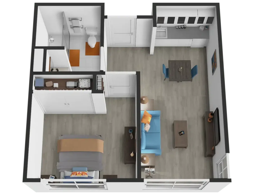 Sodalis Milton | One Bedroom